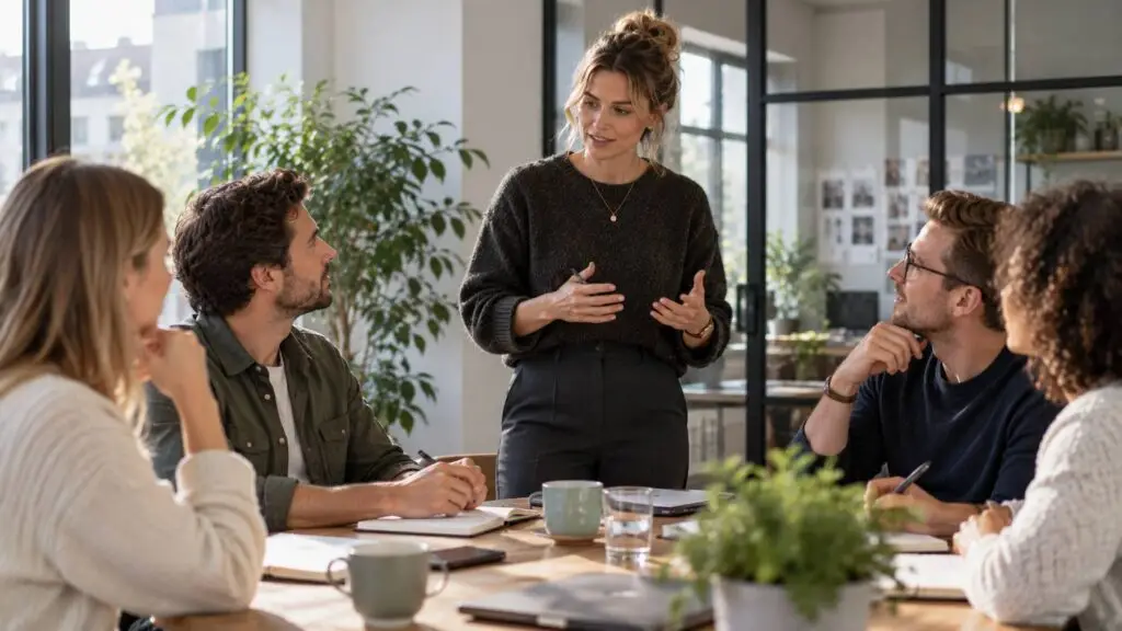Persoonlijk ontwikkelingsplan toegepast tijdens het oefenen van communicatie en professionele vaardigheden